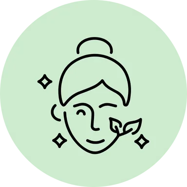 Aloe Vera reduces fine lines and nourishes skin with antioxidants for anti-ageing care.