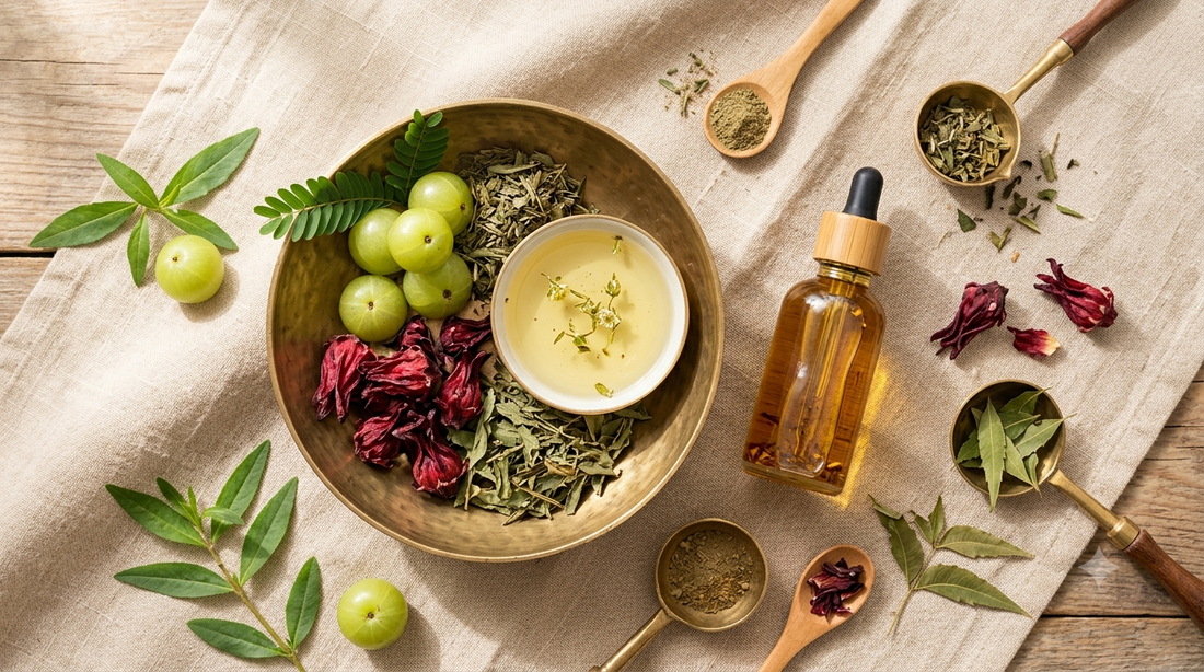How to Choose & Apply Ayurvedic Hair Oil — A Complete Guide
