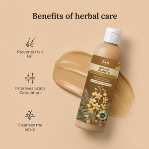 கிருதி ஹெர்பல்ஸ் காம்போ ஆஃப் 2 பேக் | மூலிகை ஷாம்பு &amp; மூலிகை கண்டிஷனர்