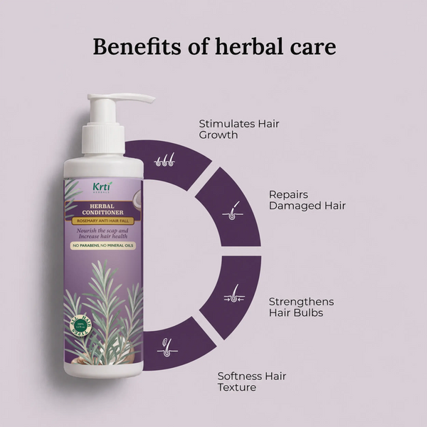 Herbal Rosemary Conditioner for Thicker, Healthier Hair