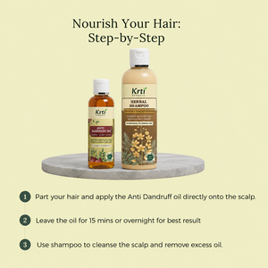 Dandruff Care Combo | Anti Dandruff Oil + Herbal Shampoo