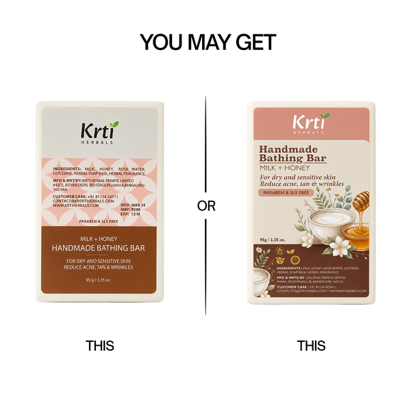 Milk & Honey Bathing Bar for Deep Nourishment & Acne Care