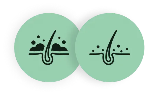 Scalp clarity and dandruff relief with Neem and Aloe Vera