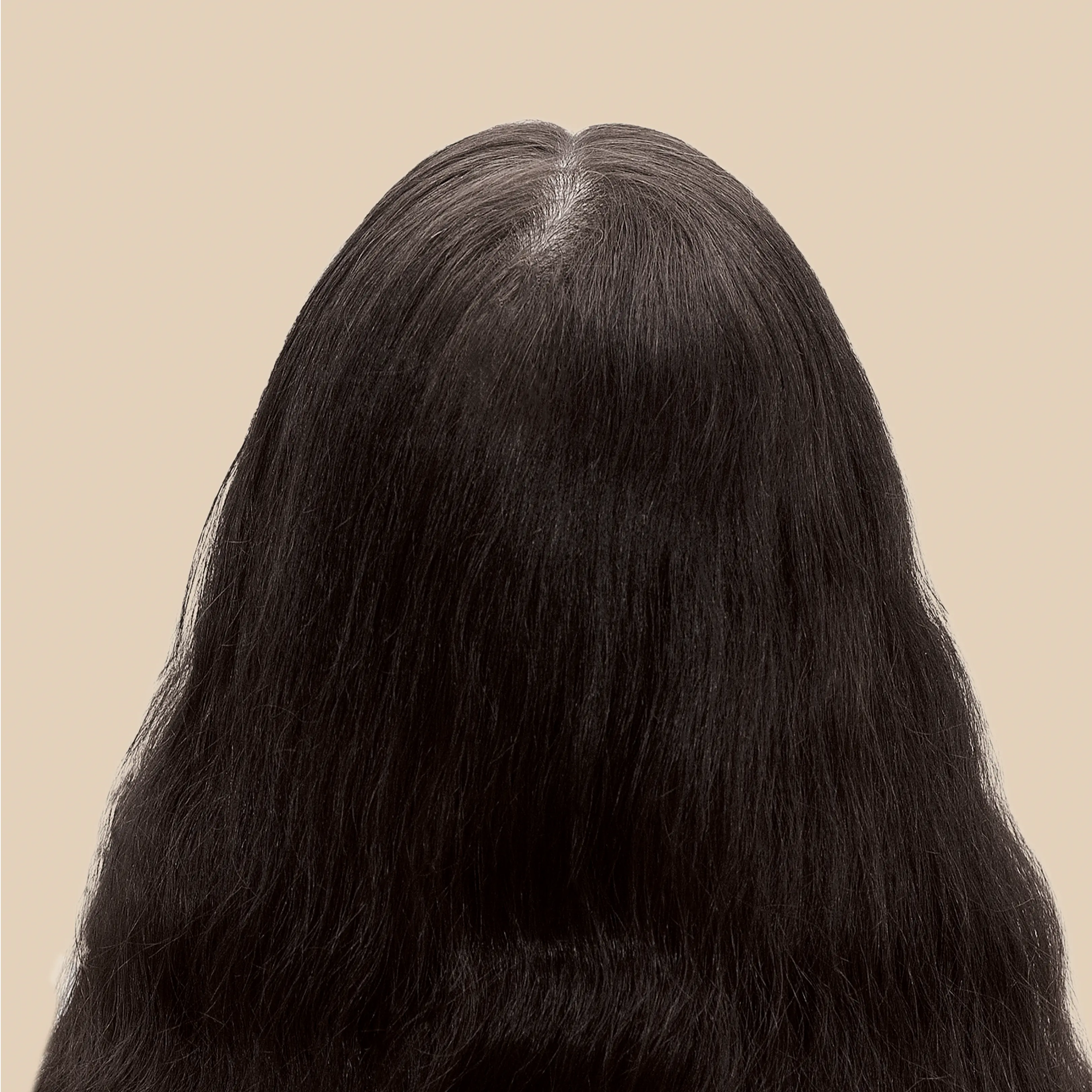 After results of using Krti Herbals Anti Grey Hair Oil showing grey hair