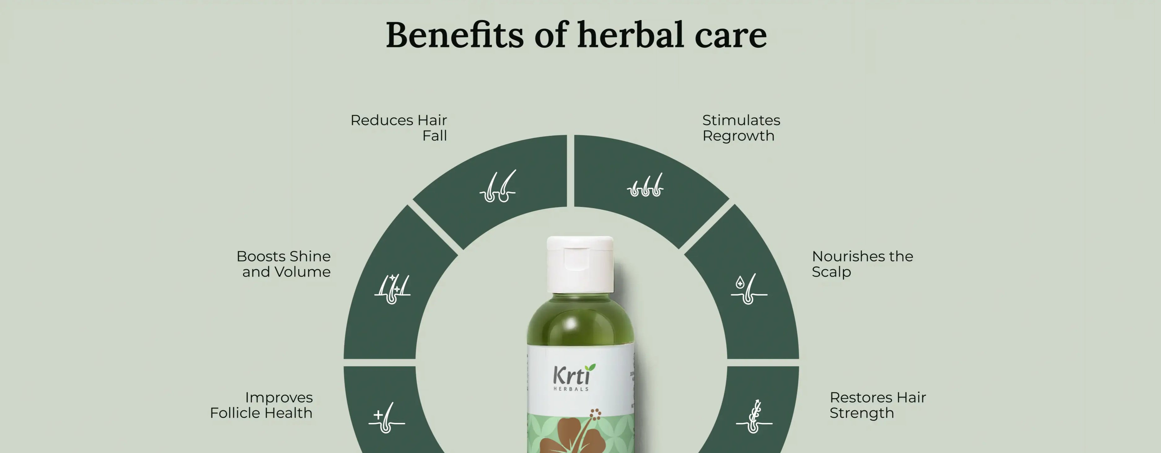 Detailed benefits of using Krti Herbals hair growth oil for hair growth