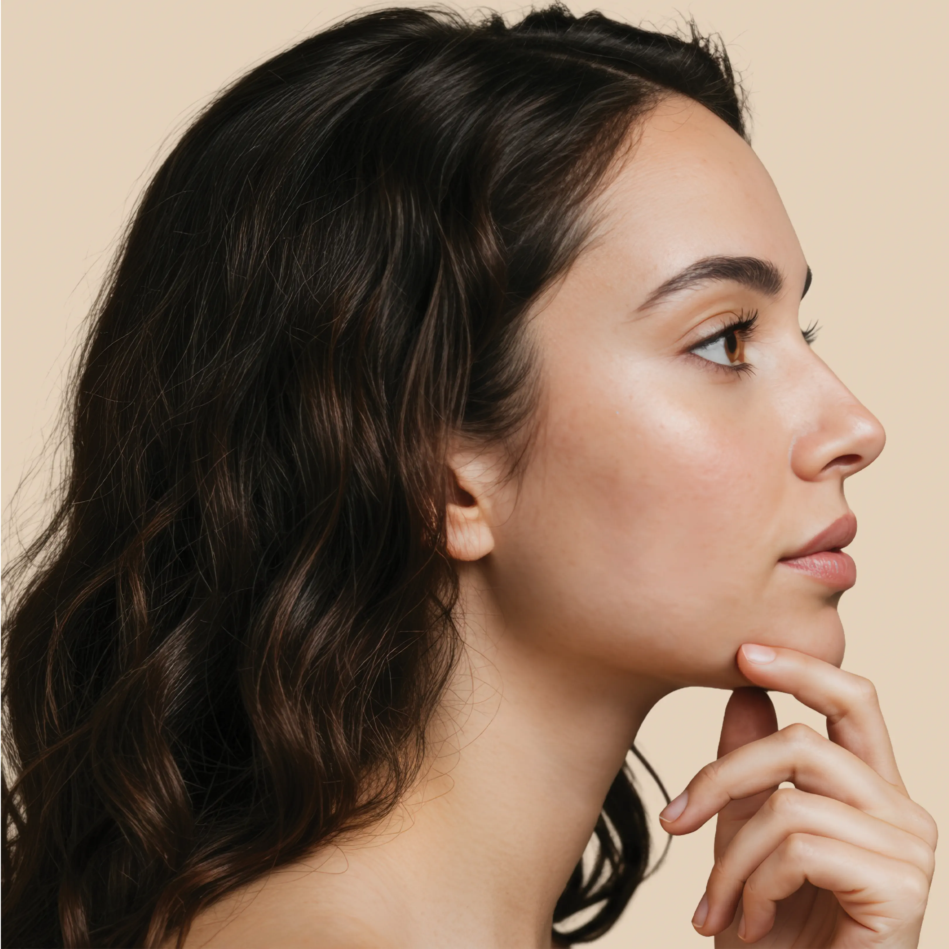 After results of using Krti Herbals No Marks Cream showing even skin tone and reduced dark spots