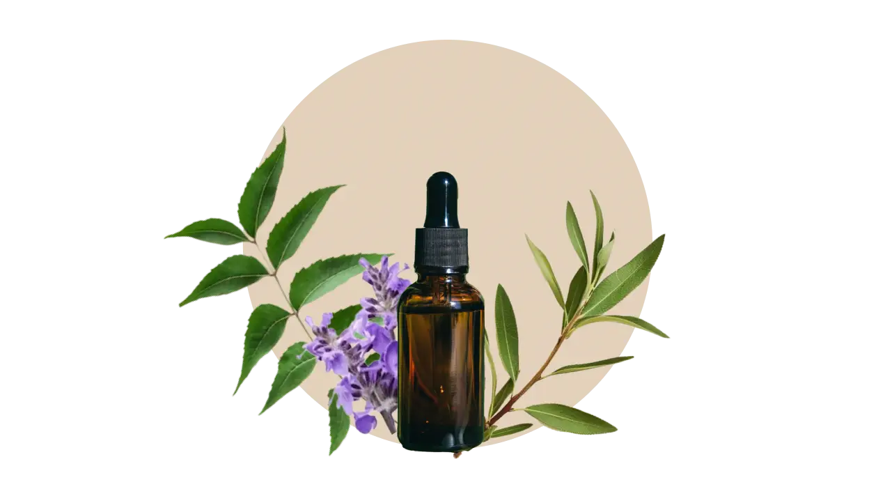 Neem, Tea Tree, and Patchouli – herbs to detox, calm scalp, and restore shine