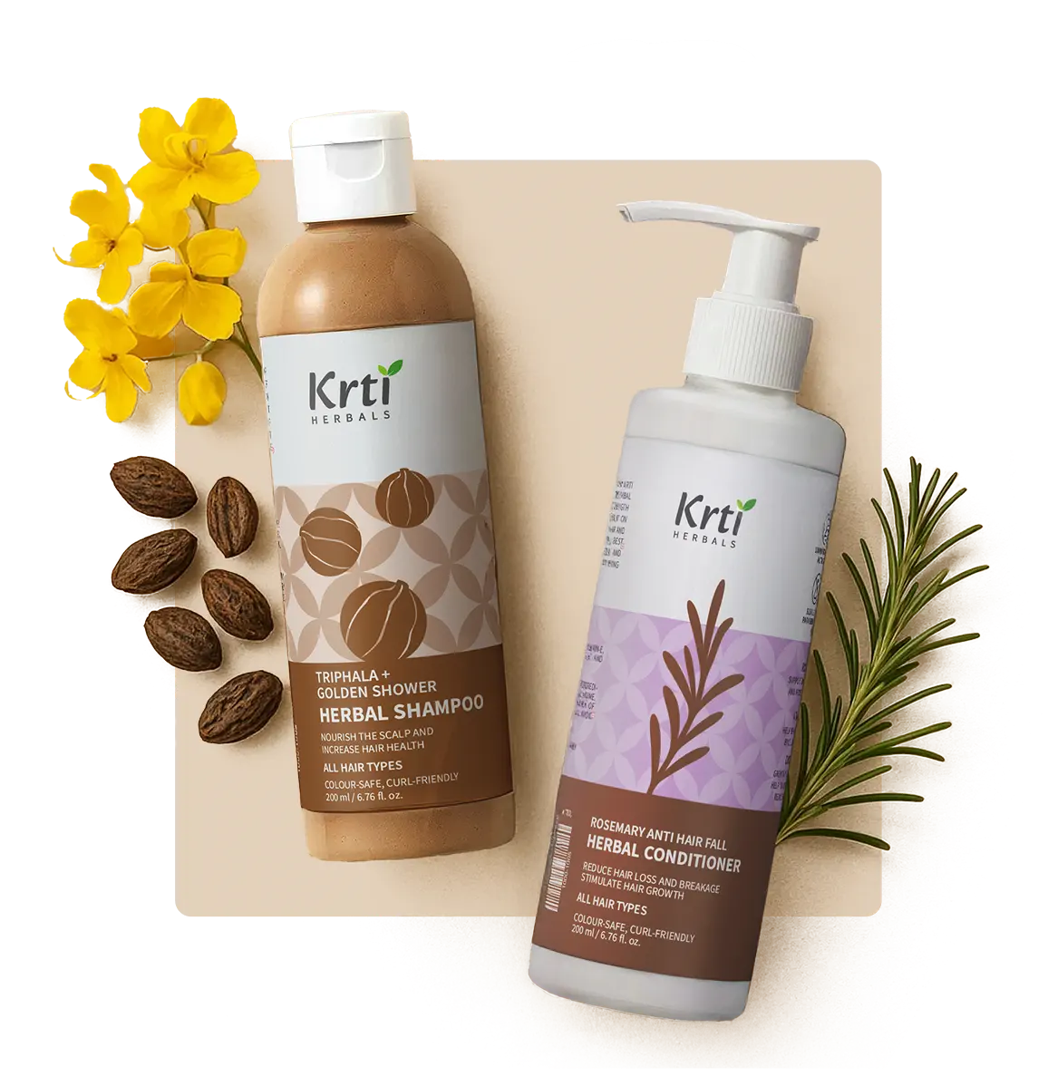 Benefits of Rosemary Conditioner – softens hair, reduces frizz, and restores natural shine