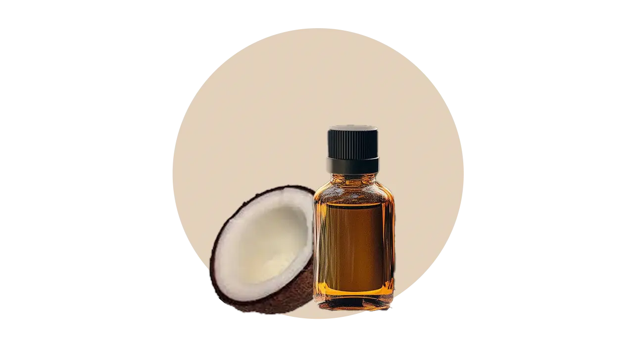 Coconut Oil, Castor Oil, and Herbal Fragrance – nourishing and conditioning base oils